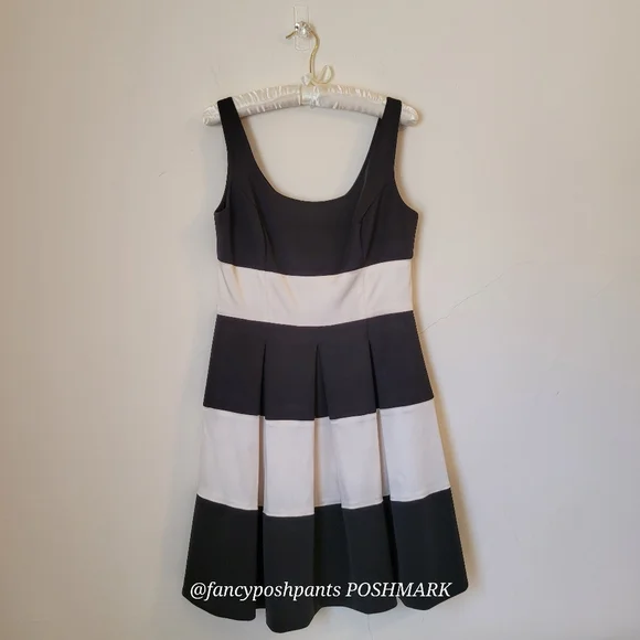 RALPH LAUREN luxury formal tiered fully lined satin cocktail party dress classic - Picture 14 of 17